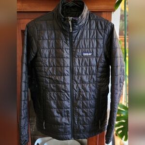 Patagonia Women's Black Nanopuff Insulated Jacket, Size XS